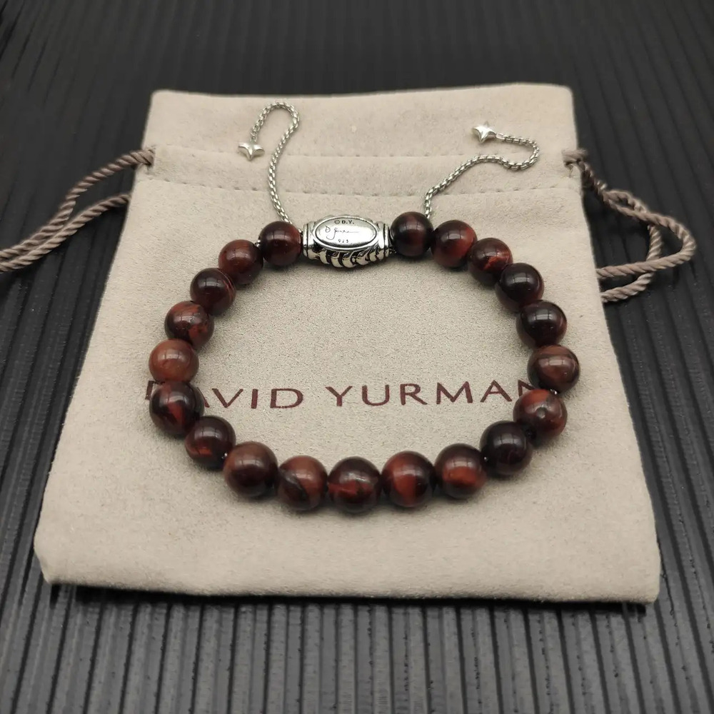 David Yurman Retractable Bull's Eye Stone Bracelet